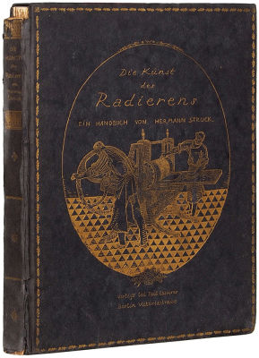 [Э. Мунк, К. Либерманн и др. Шесть ориг. гравюр и литографий] Штрук 