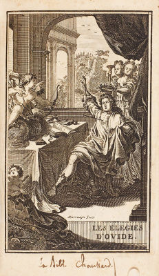 [Из собрания французского казначея-литератора] Овидий. Любовные элегии Овидия. 