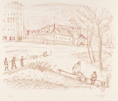 [Собрание коллекционера Б.Д. Суриса] Митрохин Дмитрий Исидорович (1883–1973) &laquo;Городской 