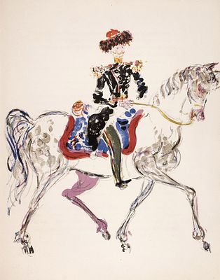 Терешкович Константин Андреевич (1902–1978) Иллюстрация к повести Л.Н. Толстого 