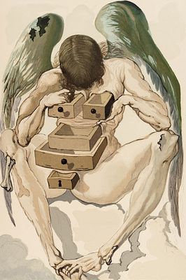 Дали Сальвадор (1904–1989) Иллюстрация к &laquo;Божественной комедии&raquo;. 1959-1963. 