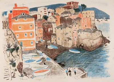 [Собрание наследников художницы] Калинычева Клара Ивановна (1933–1999) &laquo;Генуя&raquo;. 