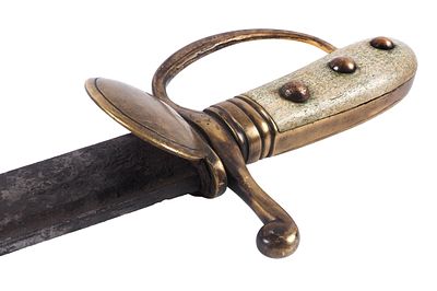 Кортик нижних чинов артиллерийских команд гвардейских полков. Российская империя, Тула, 1770-1780-е