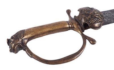 Кортик чинов почтовой или фельдъегерской службы. Вторая половина XVIII&nbsp. Кортик чинов 