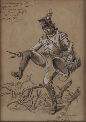 Вильгельм Эмеле (1830-1905). &laquo;Барабанщик принца Де Линь&raquo;. 18. Вильгельм Эмеле 