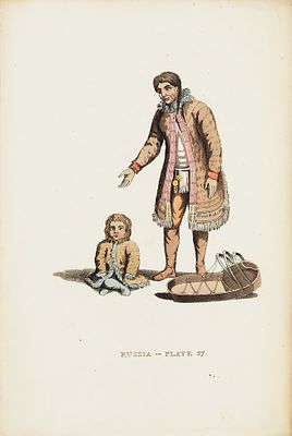 Уильям, А. Живописное представление о костюмах и обычаях русских 