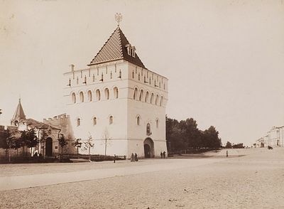 Фотография: Дмитриевская башня в Нижнем Новгороде / фот. М.П. Дмитриев. Нижний 
