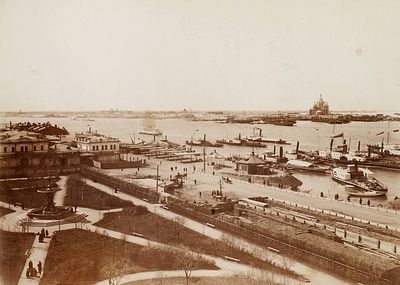 Фотография: Вид на Софроновскую площадь и набережную Оки. Нижний Новгород / фот. 