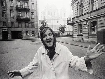 Фотография: На Петроградской стороне / фот. С.В. Подгорков. Л., 1970-е. Фотография: На 