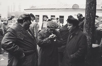 [Крупный формат] Фотография: Москва. Калитниковский рынок / фот. С.В. Подгорков. М., нач. 