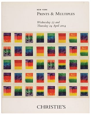 Каталог Christie’s. Оттиски и тиражные работы. Нью-Йорк, 23-24.04.20. Каталог Christie’s. 