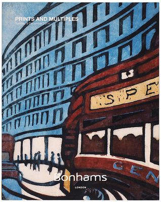 Каталог Bonhams. Оттиски и тиражные работы. Лондон, 9.12.20. Каталог Bonhams. Оттиски и 