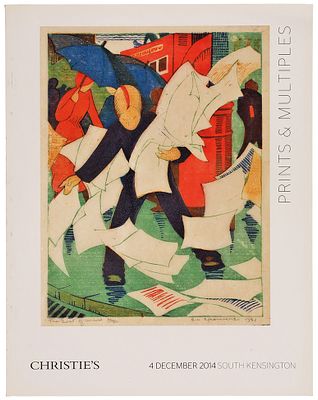 Christie’s. Оттиски и тиражные работы. Каталог 4 декабря 2014 г. [Prints and 