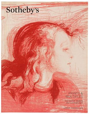 Sotheby’s. Оттиски и тиражные работы. Каталог 18 марта 2013 г. [Prints and 