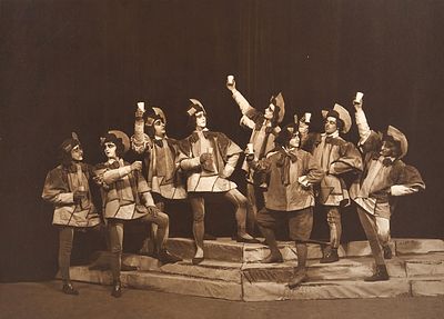 Фотография &laquo;Сцена из оперы Ж. Оффенбаха „Сказки Гофмана“ в постановке 