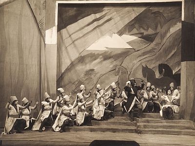 Фотография &laquo;Сцена из оперы Ж. Оффенбаха „Сказки Гофмана“ в постановке 