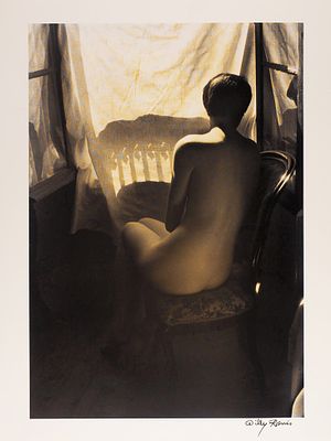 Вилли Рони. Фотография &laquo;Обнаженная спиной&raquo;. Париж, 19. Вилли Рони. Фотография 