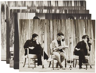 Александр Никитин. Пять фотографий &laquo;Виктор Цой и Рашид Нугманов представляют 