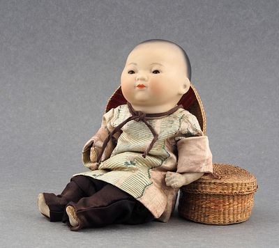 Кукла фирмы Armand Marseille № 5 &laquo;ELLA&raquo;, серия Oriental. Германия 1910-1920-е