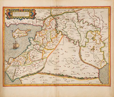 Карта &laquo;Святая Земля, Кипр, Сирия и Ближний Восток&raquo; / карт. 