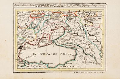 Карта Малой Тартарии и прилегающих к ней территорий / карт. Г. Боденер. 