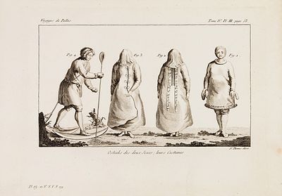 [Комплект гравюр, с сохранением Генеральной карты] Паллас, П.С. Путешествие по разным 