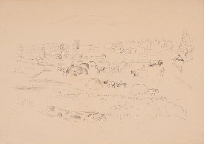 Юдин Лев Александрович (1903–1941). &laquo;Сенокос&raquo;. 19. Юдин Лев Александрович 