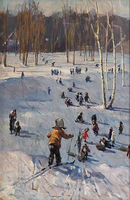 Успенская Ксения Николаевна (1922-2019). &laquo;Москва. Сокол&raquo;. 19. Успенская Ксения 