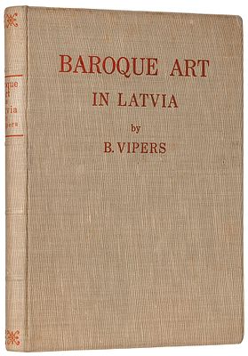 Виппер, Б.Р. Искусство барокко в Латвии. [Baroque art in Latvia. 