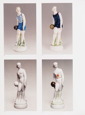 Спорт в советском фарфоре, графике, скульптуре. Альбом-каталог. СПб.: Palace Editions, 20. С 