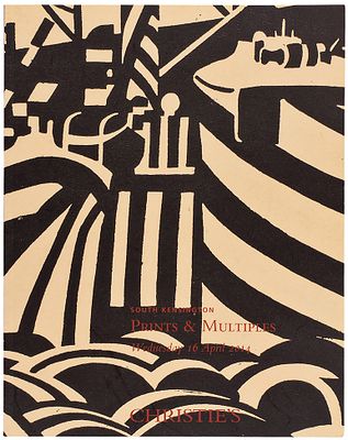 Christie’s. Оттиски и тиражные работы. Каталог 16 апреля 2014 г. [Prints and 