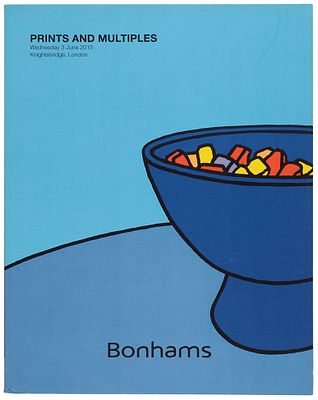 Каталог Bonhams. Оттиски и тиражные работы. Лондон (Найтсбридж), 3.06.20. Каталог Bonhams. 