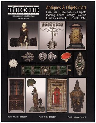 Каталог Tiroche. Антиквариат и предметы искусства. Ч. 1-3. Герцлия, 30-31.03.2017, 01.04.20. 