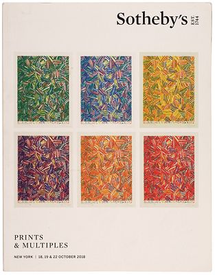 Каталог Sotheby’s. Оттиски и тиражные работы. Нью-Йорк, 18, 19 &amp; 22.10.20. Каталог 
