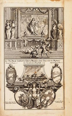 [173 листа гравюр] Историческая Библия в картинках. [Historischer Bilder Bibel. 