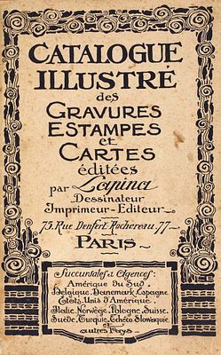 Иллюстрированный каталог гравюр и открыток, изданных И.С. Лапиным. [Сatalogue 