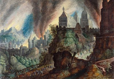 Питер Схаубрук (Pieter Schoubroeck) (1570–1607) &laquo;После взятия крепости&raquo;. Конец 