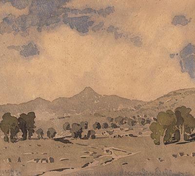 [Подарок вдовы художника] Волошин Максимилиан Александрович (1878–1932) &laquo;Крымский 