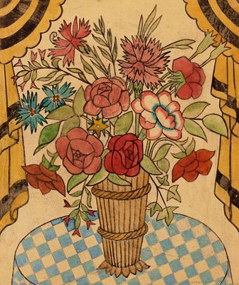 [Собрание семьи художника] Лебедев Иван (Жан) Константинович (1884–1972) &laquo;Букет 