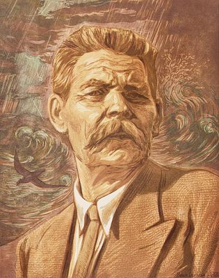 [Собрание наследников художника] Соколов Илья Алексеевич (1890–1968) &laquo;Портрет А.М. 