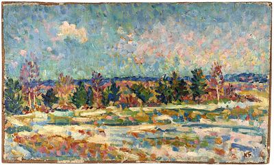 [Собрание наследников художника] Богданов Александр Николаевич (1908–1989) &laquo;Мартовское 