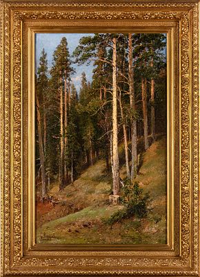 [Ученик И.И. Шишкина и Ю.Ю. Клевера] Фёдоров Семен Фёдорович (1867–1910) &laquo;Лесная 