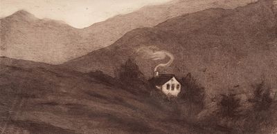 Кругликова Елизавета Сергеевна (1865–1941) &laquo;В горах Корсики&raquo;. Начало 1900-х. 