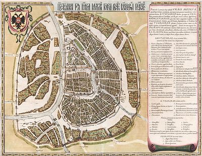 Царствающои град Москва началнои город всех московских государствах / сост. Гессель 