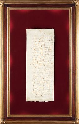 [Рукопись XVII в.: Шуба любимой жене или царское ателье] Указ царя Алексея Михайловича 