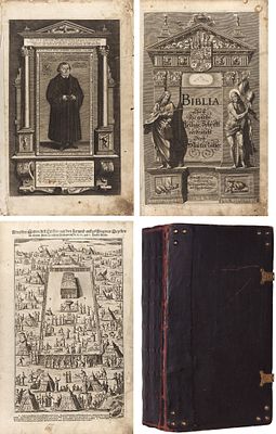 [Курфюрстская Библия со множеством гравюр] Библия, то есть всё Священное Писание 