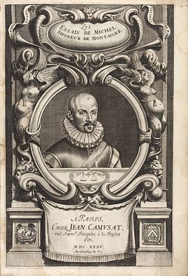 Монтень, М. Опыты. [Les essais de Michel seigneur de Montaigne. 