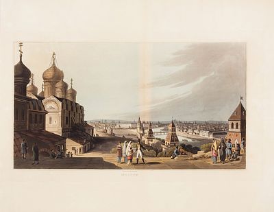 Бойер Роберт (Robert Bowyer; 1758-1834). &laquo;Вид на Московский Кремль&raquo;. 18. Бойер 
