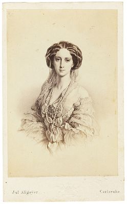 Фотография: императрица Мария Александровна (супруга Александра II) / фотограф Julius 
