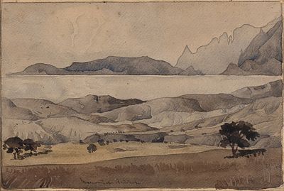 [Собрание племянницы художника] Волошин Максимилиан Александрович (1878–1932) &laquo;Крымский 